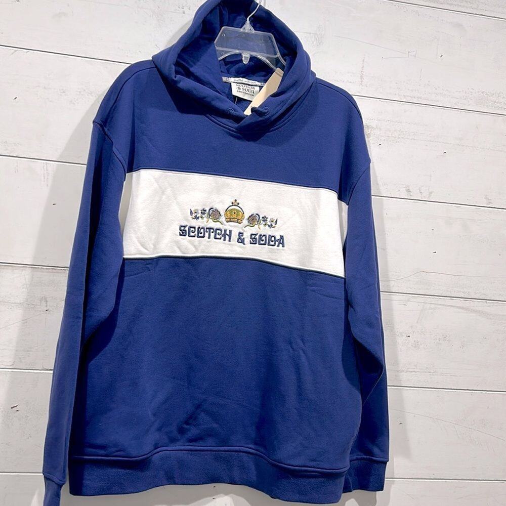 Scotch & Soda Men’s Hoodie Sweater - L - NWT - Picture 1 of 6
